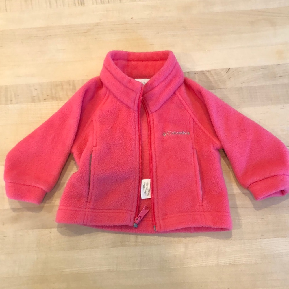 Columbia toddler zip up fleece